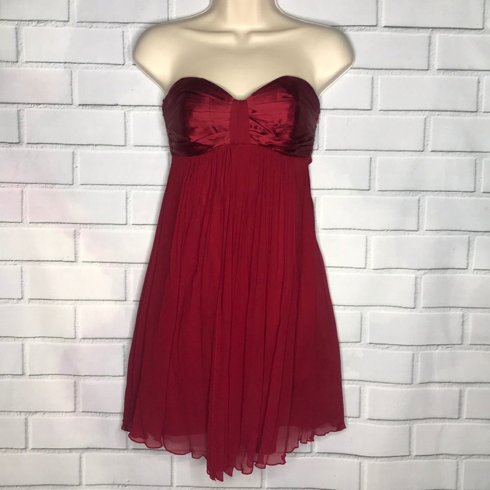 NWT red Express dress size 0